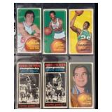 (12) 1969 Topps Basketball Cards in Nice Condition