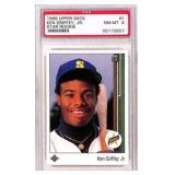 1989 Upper Deck Ken Griffey Jr. Rookie PSA 8
