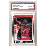 1988 Fleer Michael Jordan #17 PSA 8 NM-MT