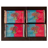 (4) 1992 Comic Ball 3 Baseball Card Packs