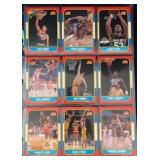 (18) 1986 Fleer Basketball Cards