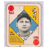 1951 Topps Red Back Early Wynn HOF