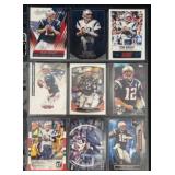 (9) Assorted Tom Brady Card Lot