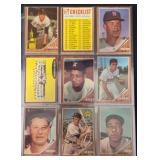 (54) 1962 Topps Baseball Cards