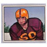 1950 Bowman Harry Ulinski Football Card