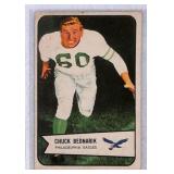 1954 Bowman Chuck Bednarik Football Card