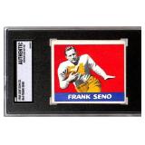 1948 Leaf Frank Seno RC #64 SGC Authentic