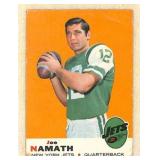 1969 Topps Joe Namath Football Card #100
