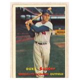 1957 Topps Duke Snider Baseball EXMT