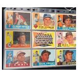 (36) 1960 Topps Baseball Cards