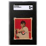 1949 Bowman #6 Phil Cavaretta RC SGC 5