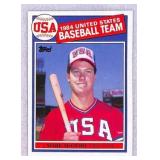 1985 Topps baseball Mark McGwire USA RC