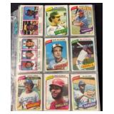 (164)1980 Topps Baseball Card Collection