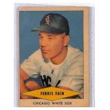 1954 Red Heart Ferris Fain Baseball Card