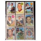 (72) 1969 Topps Mixed-Grade Baseball Cards