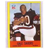 1967 Philadelphia Gale Sayers Football Card