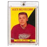 1958 Topps Alex Delvecchio Hockey Card #52