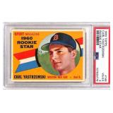 1960 Topps Carl Yastrzemski Rookie Card PSA 4