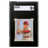 1950 Bowman #31 Del Ennis Baseball Card SGC 5