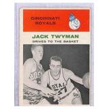 1961 Fleer Jack Twyman Basketball Card #65