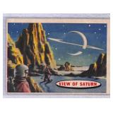 1957 Topps Space Card 'View of Saturn'