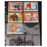 (5) 1955 Topps All-American Football Cards