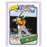 1980 Topps Rickey Henderson Rookie #482