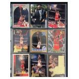 Michael Jordan Basketball Trading Cards Lot