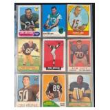 (58) 1950sï¿½1970s NFL Football Cards Collection