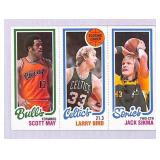 1980-81 Topps Larry Bird Rookie Leader