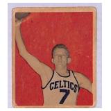 1948 Bowman Mel Riebe Basketball Card #8