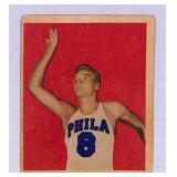1948 Bowman George Senesky Basketball Card