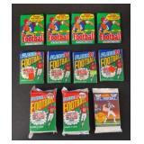 (11) Unopened assorted 1991 Football Card Packs
