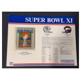 1977 Super Bowl XI Patch