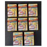(8) Donruss 1991 Baseball unopened Card Packs