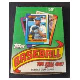 36 1990 Topps Baseball Unopened Wax Packs in Box