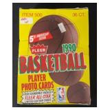 1990 Fleer Basketball sealed Box