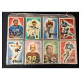 1955 Bowman Football near complete set hi grade