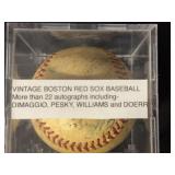 Vintage Boston Red Sox Baseball 22 Signatures
