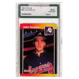 1989 Donruss #642 John Smoltz Graded 10 Card