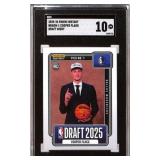 2025-26 Panini Instant Cooper Flagg SGC 10 RC