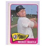 1965 Topps Mickey Mantle Crease Free