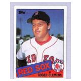 1985 Topps Roger Clemens Red Sox Rookie Card #181