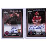 Topps Chrome Rookie Autograph Schanuel/Abbott