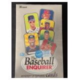 1992 The Baseball Enquirer Mystery Interview Box