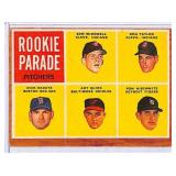 1962 Topps Rookie Parade High Number