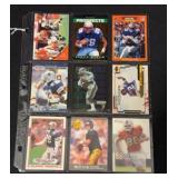 (9) NFL Football Rookie Cards