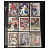 (9) Different Shohei Ohtani Baseball Cards