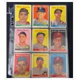 (26) 1958 Topps Baseball Cards