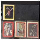 (4) 1977 Topps Star Wars Stickers